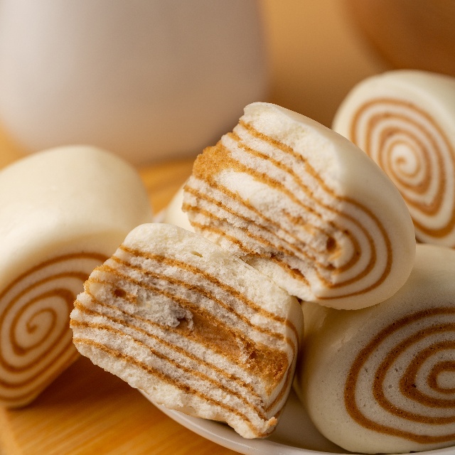 Fancy steamed Bun